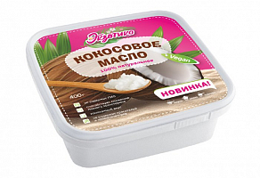 Масло КОКОСОВОЕ пластиковый контейнер 400 гр.