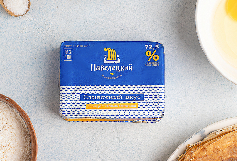 Спред раст-слив 72,5% тм Сливочный вкус (синяя волна) 180 гр.