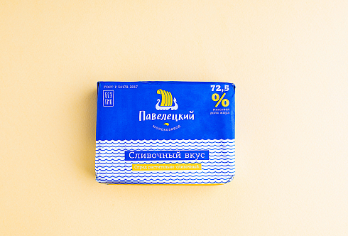 Спред раст-слив 72,5% тм Сливочный вкус (синяя волна) 180 гр.